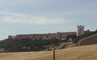 Panoramica del castello dalla parte meridionale